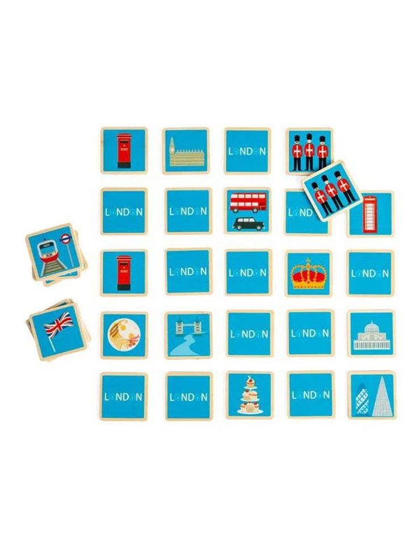 Bigjigs Wooden London Memo Game