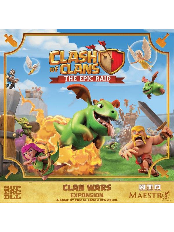 Clash of Clans The Epic Raid Clan Wars exp. (ENG)