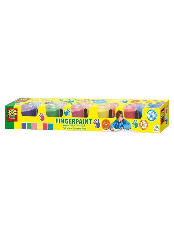 SES Creative Fingerpaint 6 colours