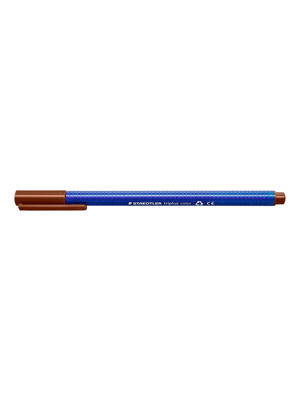 Staedtler Fibre-tip triplus color rPP.10 pcs brown