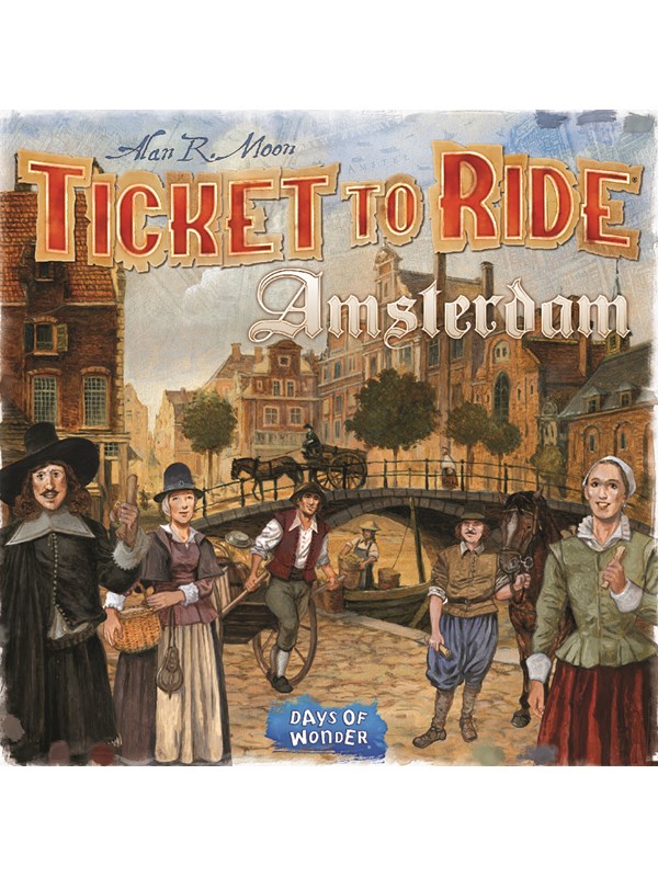 Days of Wonder Ticket to Ride Amsterdam (Nordic/DE/UK)