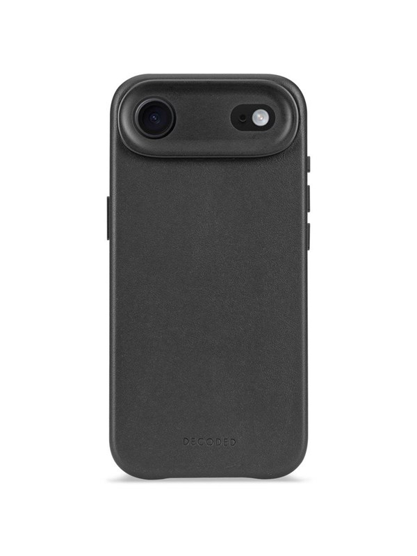 Decoded - Leather Backcover for iPhone 17 Air - Black