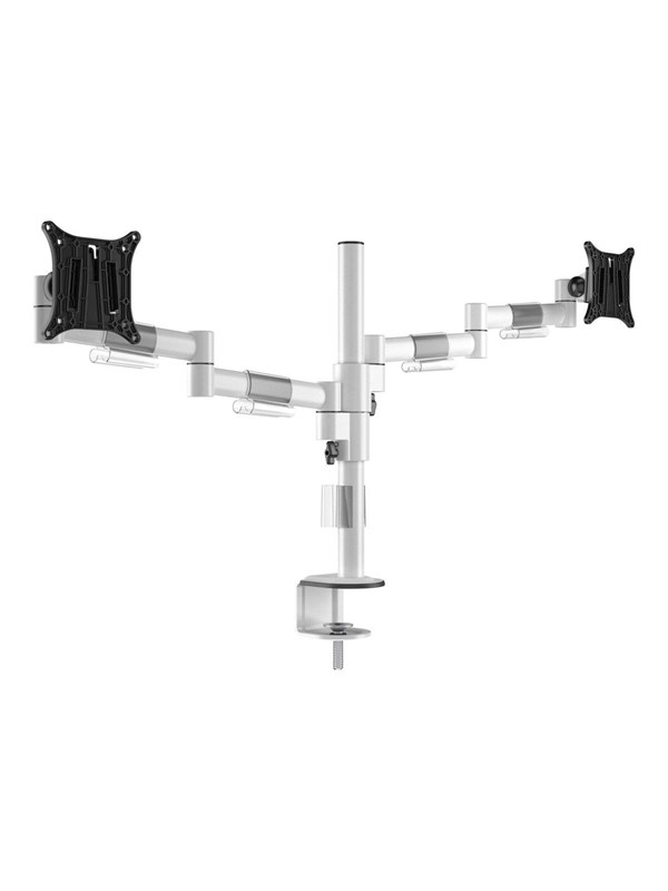 Multibrackets M Officeline mounting kit - for 2 LCD displays - white
