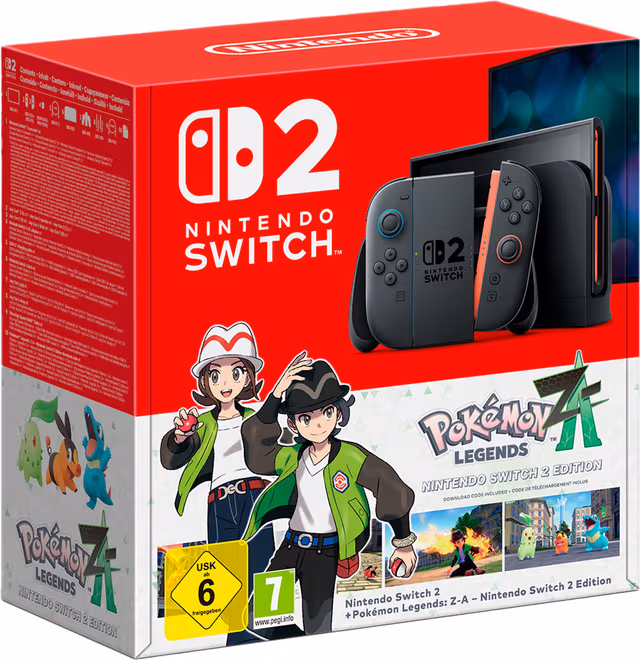 Nintendo Switch 2 spillkonsoll + Pokémon Legends: Z-A