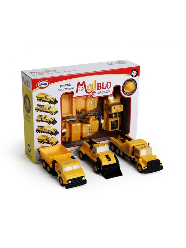 MALIK MalBlo Magnetic Construction vehicles