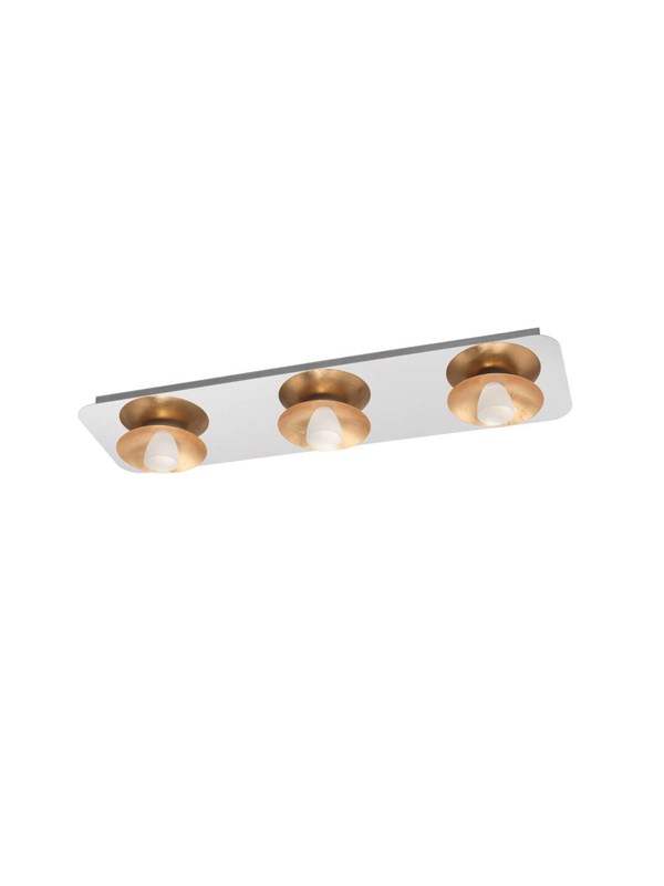 EGLO TORANO TAK 3X510LM DEMPINGB. KROM/GULL