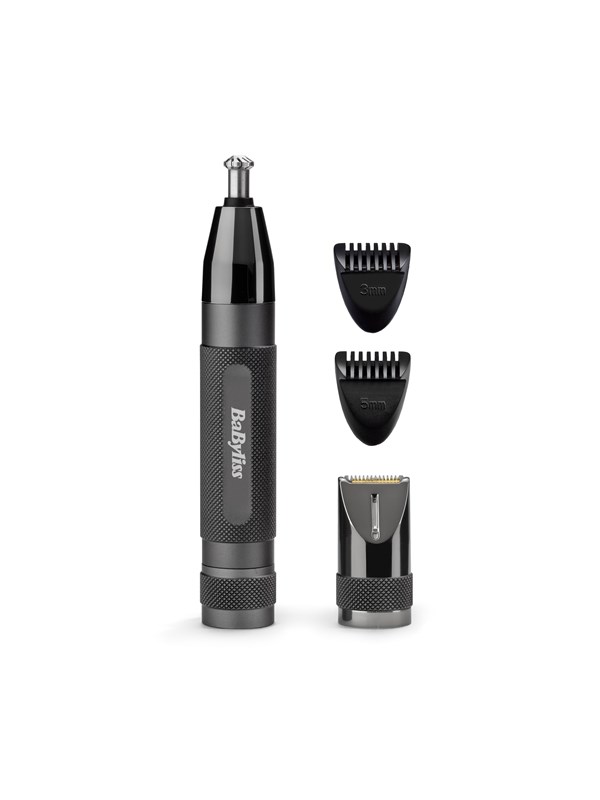 Babyliss Nesehårtrimmer Super X Metal Series Precision nese-, øre- og øyenbrynstrimmer - E111E
