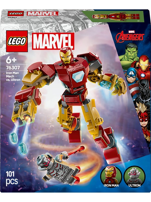 LEGO Super Heroes Marvel 76307 Iron Man-robot mot Ultron