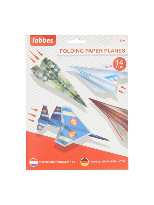 Lobbes - Folding Airplanes 14 pcs.