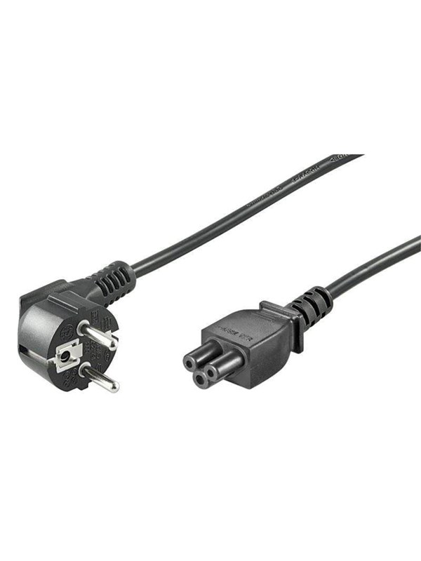 Pro Strømkabel C5 (Mickey Mouse) - Svart - 90° - 3m