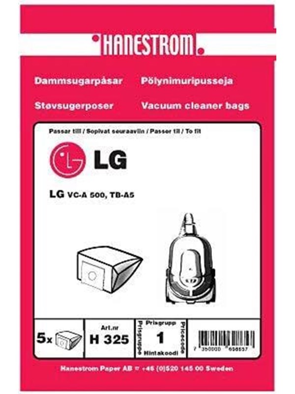 hanestroem Vacuum Cleaner Bags - 5 pcs