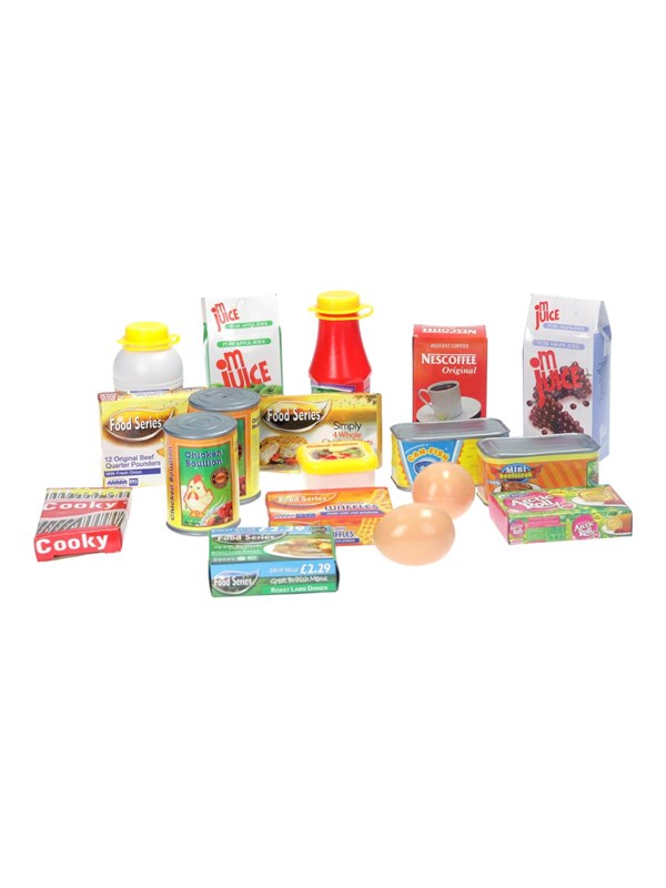 Johntoy Home & Shopping Supermarket Playset 18 pcs.