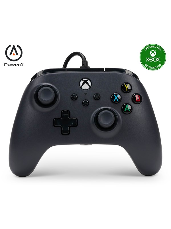 PowerA Wired Controller for Xbox Series X|S - Svart - Wired Controller - Microsoft Xbox One