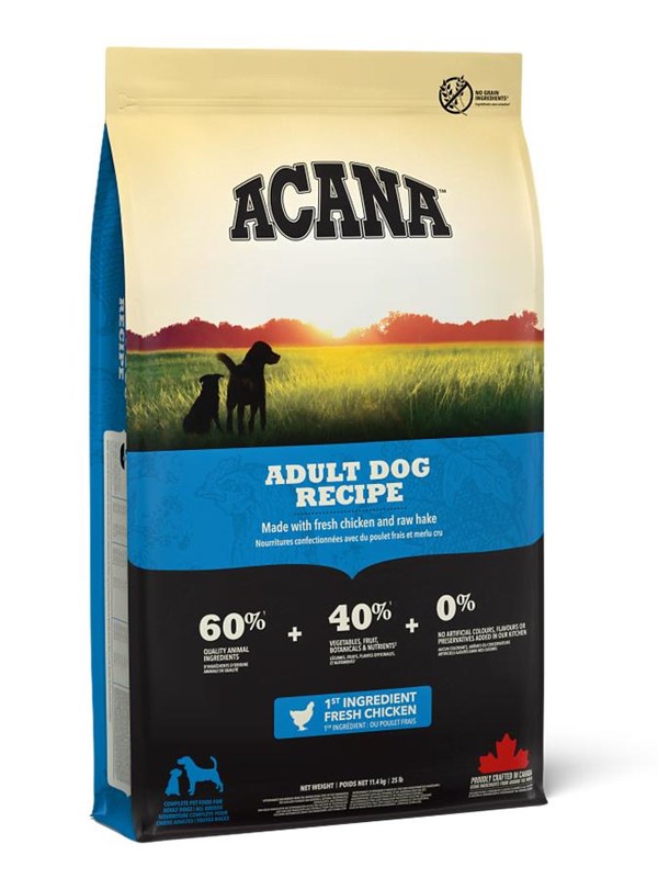 Acana Adult Dog Recipe Dry Dog Food 11.4kg