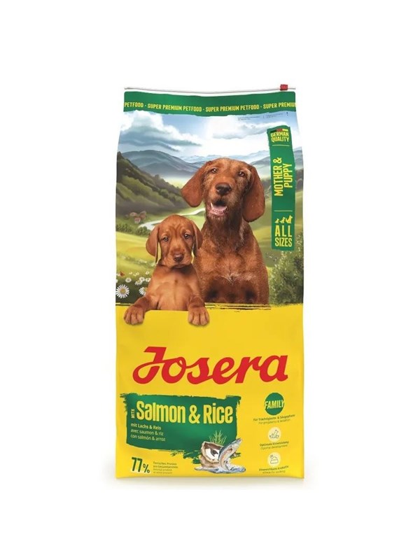 JOSERA Mother & Puppy Salmon & Rice - dry dog food - 12.5kg