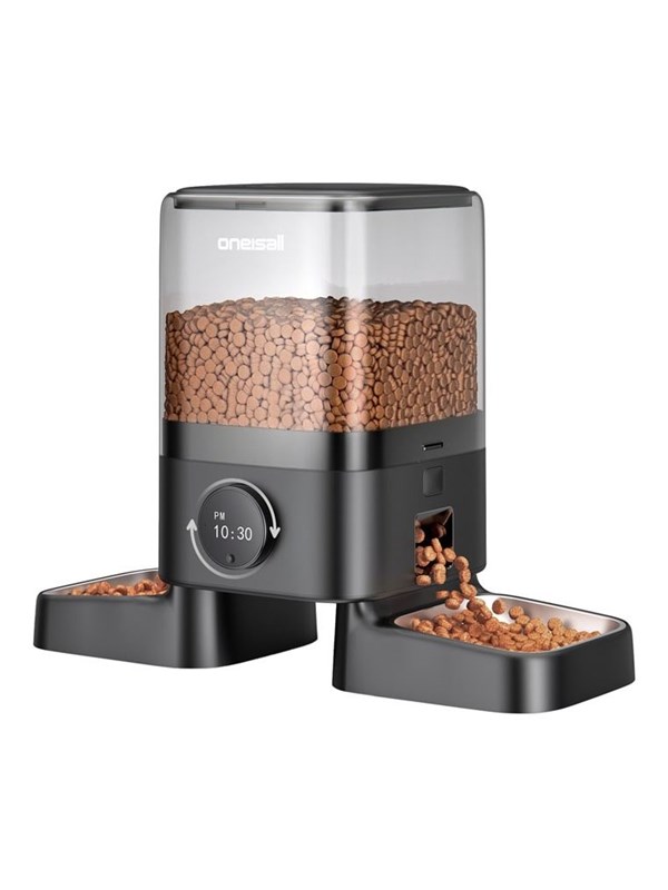 Oneisall Double 5L PF09 Intelligent Food Dispenser