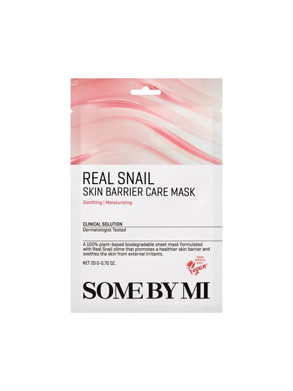 SOME BY MI Real Snail Skin Barrier Care Mask 1pcs