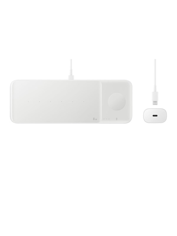 Samsung Wireless Charger Trio (Incl. Power Adapter) - White