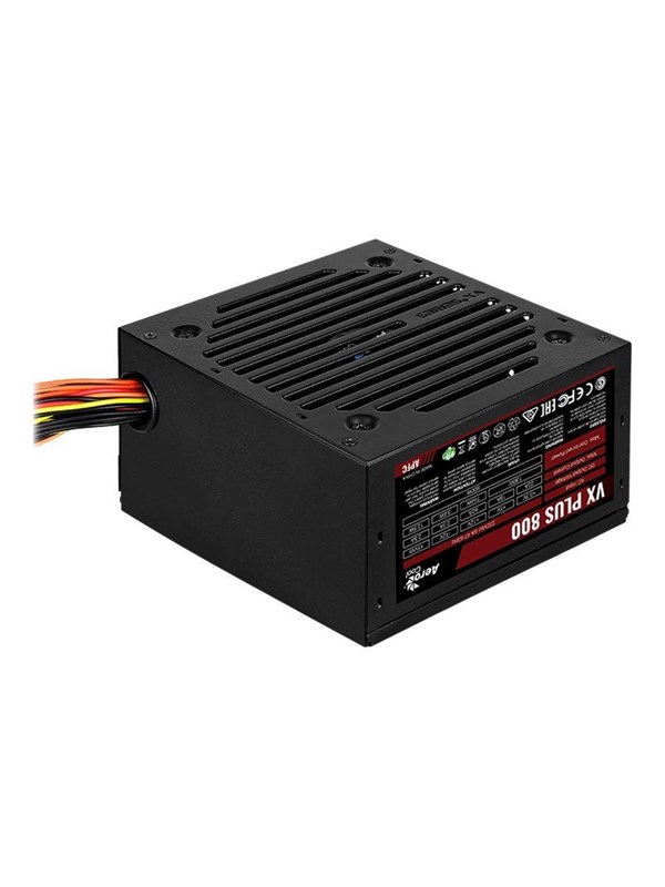 AeroCool VX PLUS 800 Strømforsyning (PSU) - 800 Watt - 120 mm - ATX 2.3 - 80 Plus