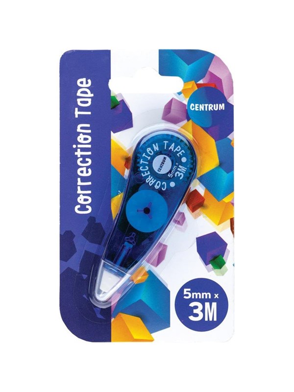 CENTRUM Correction tape 5mm*3m. Blister card