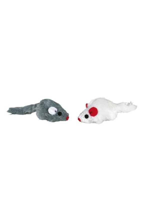 Trixie Set of Plush Mice 5cm