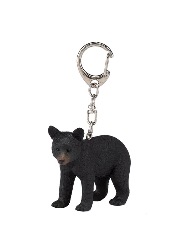 Mojo Keychain Black Bear Cub