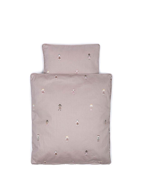 Smallstuff Doll Bedding with Pattern of Dolls