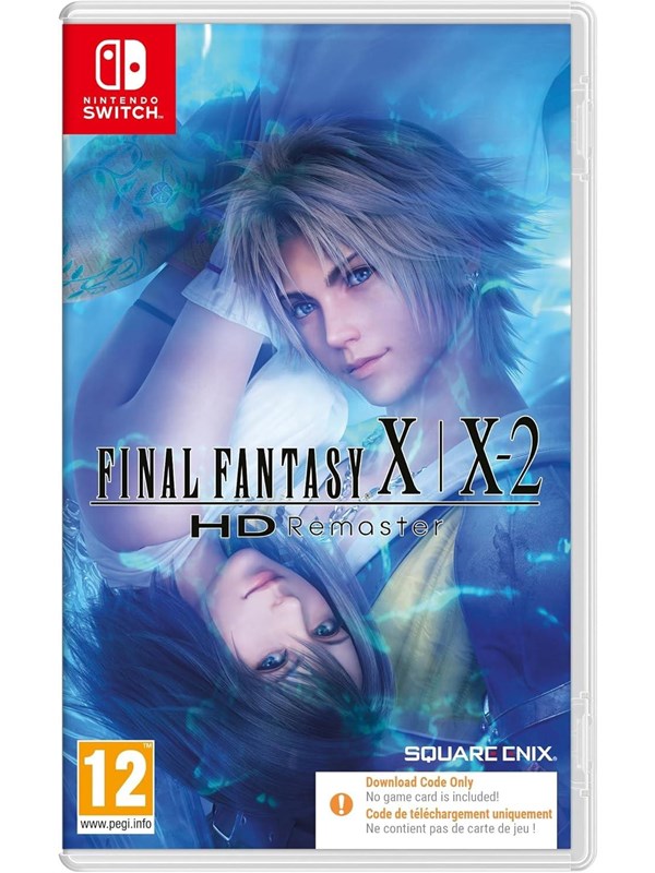 Final Fantasy X/X-2 HD Remaster (Code in a Box) - Nintendo Switch - RPG
