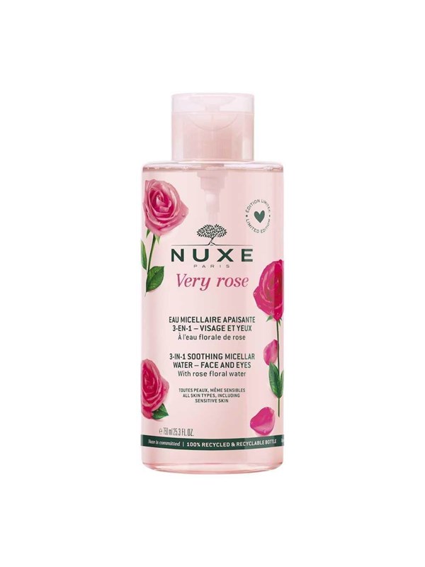 Nuxe Very Rose Cleansing Micellar Water For Al