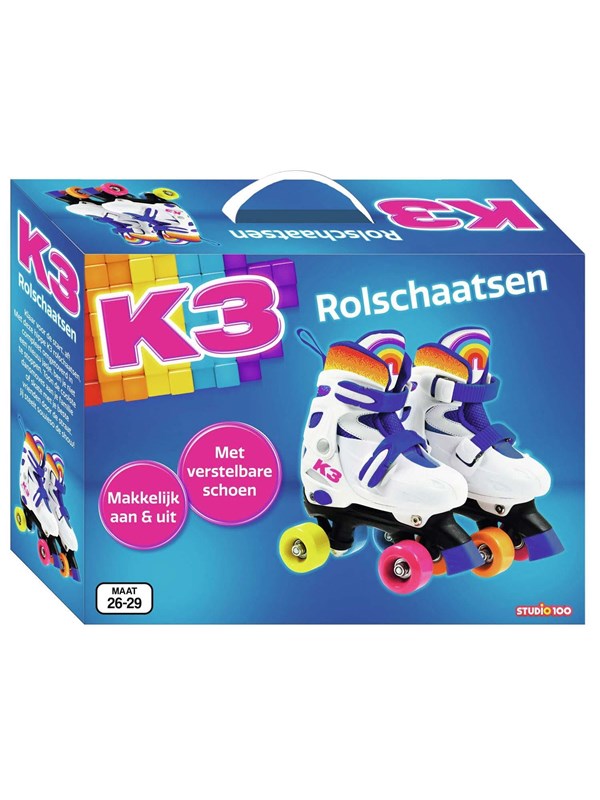 Studio 100 - K3 Roller Skates - size 26-29