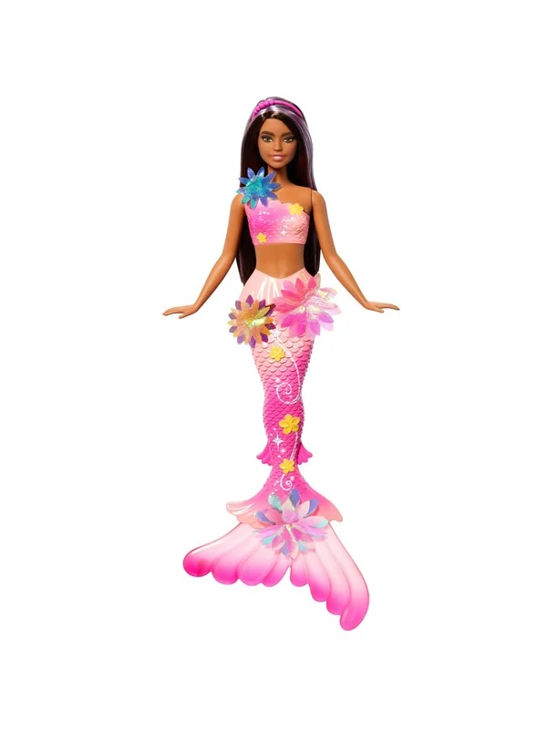 Barbie Blooming Magic Black Mermaid Doll
