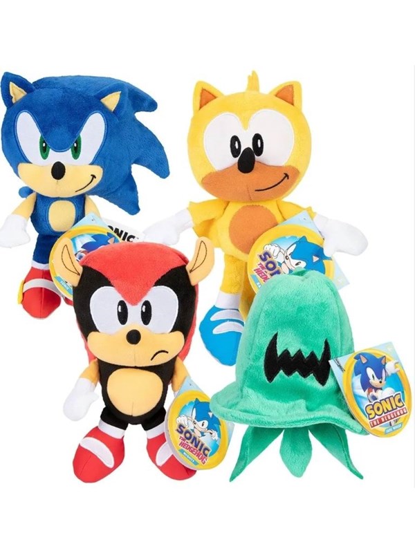Jakks - Sonic (Assorted) 22 cm - Bamser & kosedyr