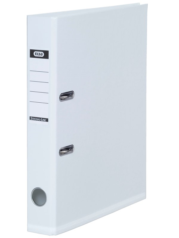 ELBA  Strong-Line Brevordner Hvit A4 5 Cm