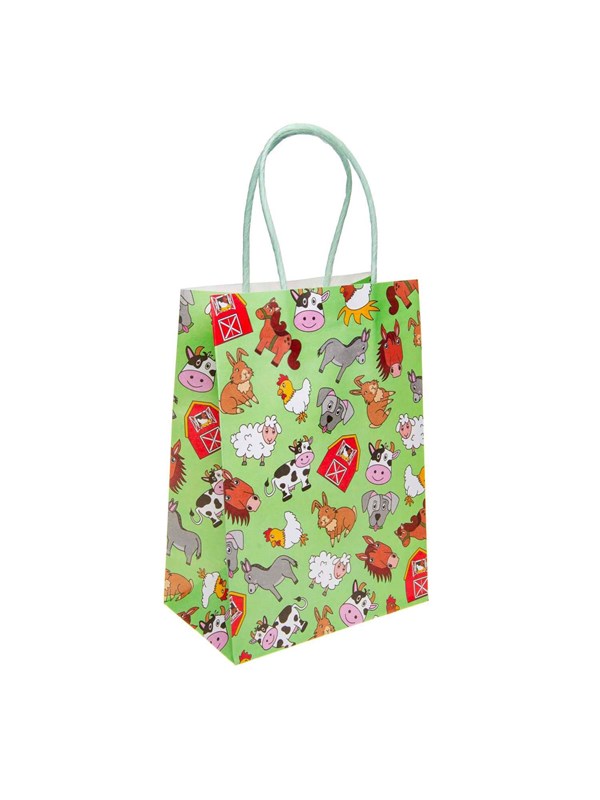 LG-Imports Gift Bag Farm Animals