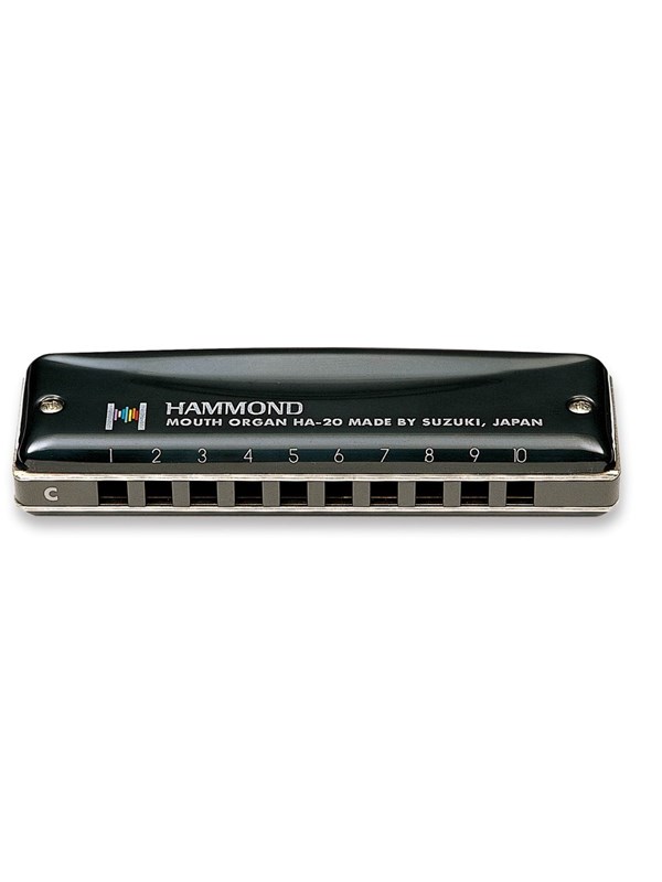Suzuki Hammond HA-20 harmonica. key:  C