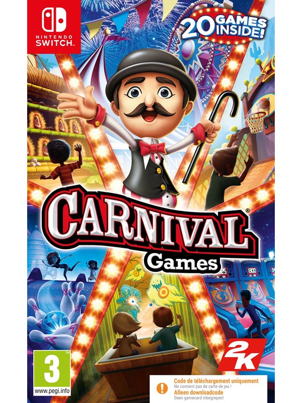 Carnival Games (Code in a Box) - Nintendo Switch - Party
