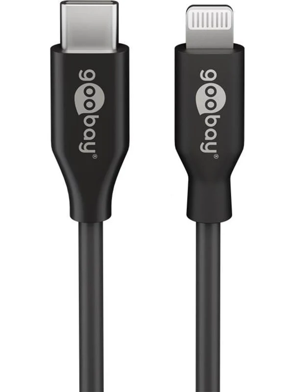 Pro USB-C <-> Lightning - 0.5m - Svart