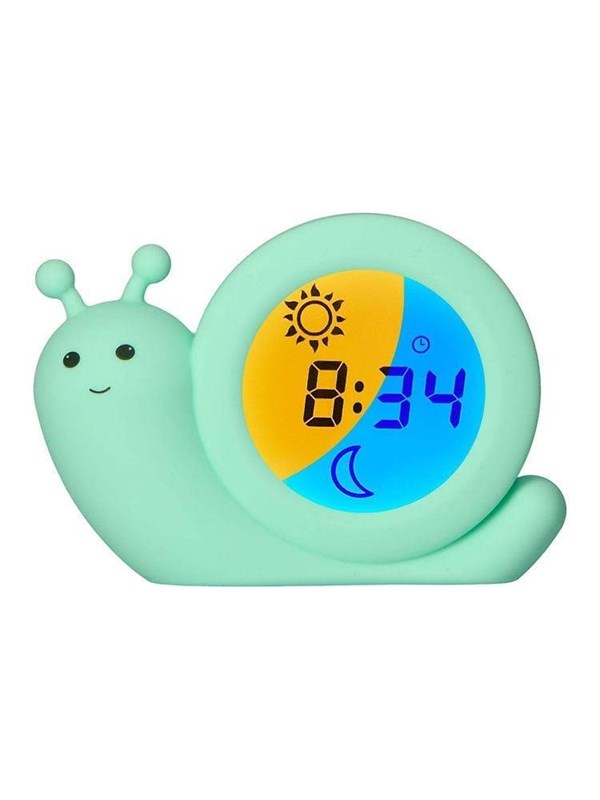 Alecto Baby Simon Snail sleep rhythm alarm clock mint green