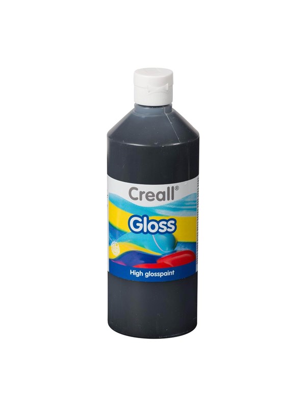 Creall Gloss Gloss Paint Black 500ml