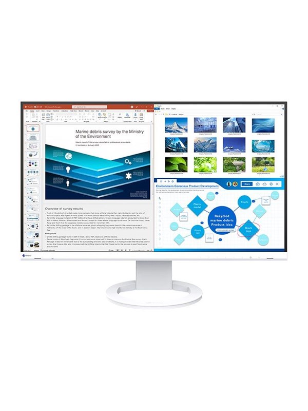 27" EIZO FlexScan EV2720S-WT - with FlexStand - LED monitor - 27"