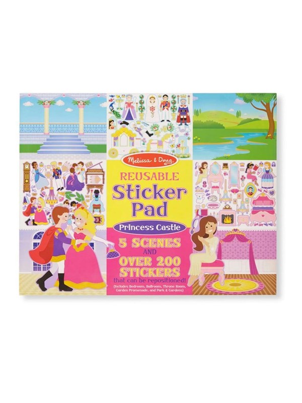 Melissa & Doug - Reusable sticker pad - Princess Castle