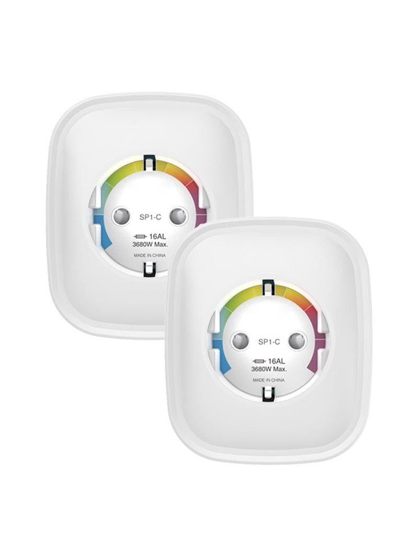 Gosund SP1-HE WiFi Smart Socket 2pcs HomeKit 16A