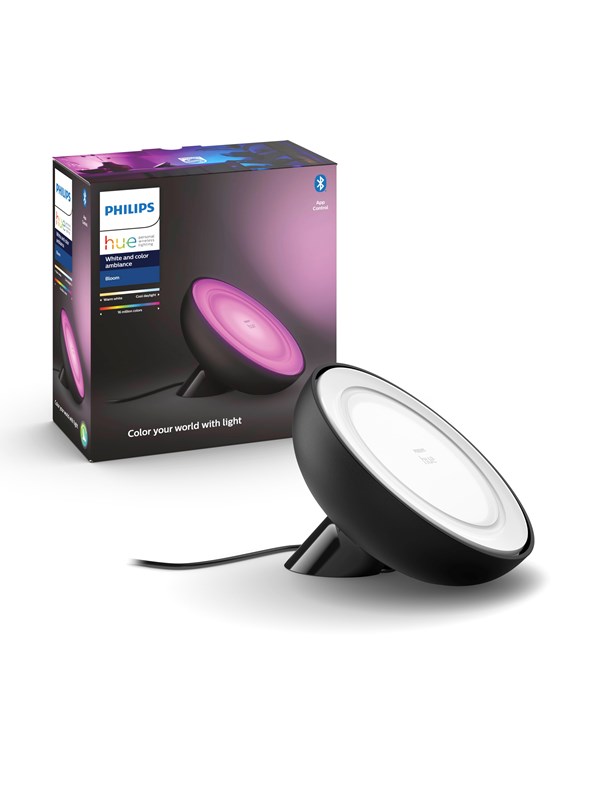 Philips Hue Bloom Transportabel Bordlampe - BT - Svart