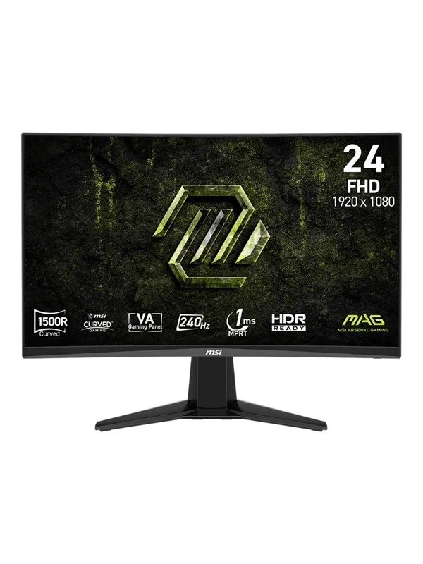 24" MSI MAG 245C X24 - LED monitor - curved - Full HD (1080p) - 24"