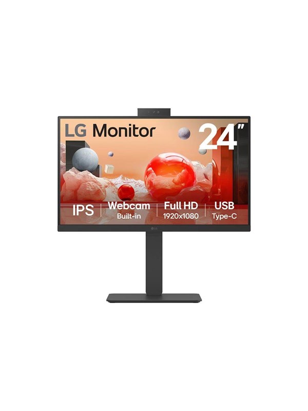 24" LG 24BA850-B - 1920x1080 (FHD) - 100Hz - IPS - 90W USB-C