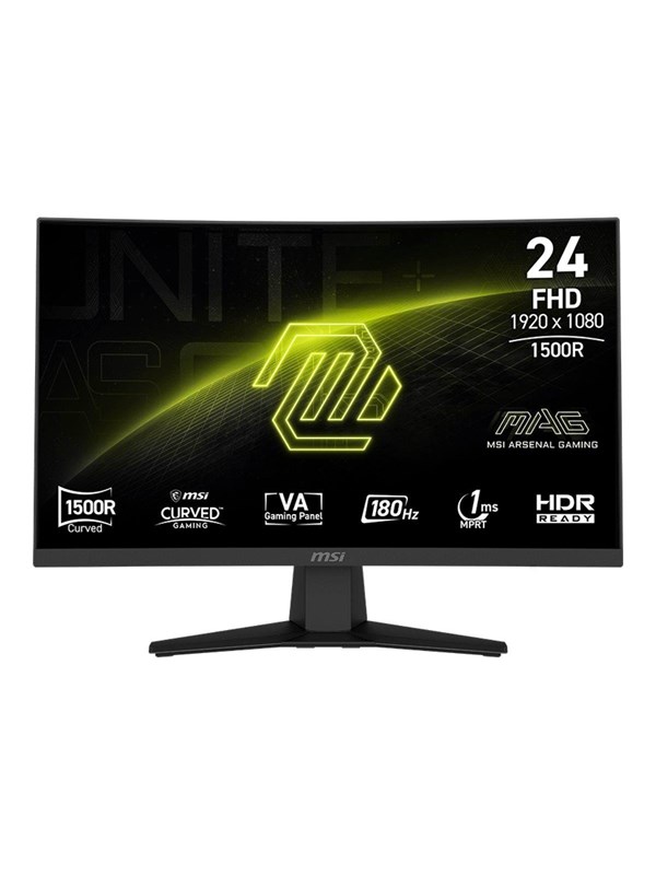 24" MSI MAG 244C - 1920x1080 (FHD) - 180Hz - VA