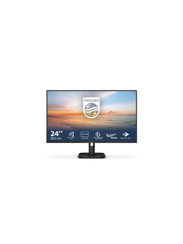 24" Philips 24E1N1100A - 1920x1080 (FHD) - 100Hz - IPS