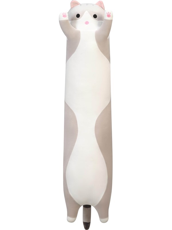 Milla & Måns Cat Plush Toy 110 cm Grey