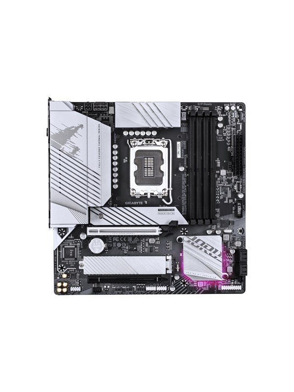 GIGABYTE AORUS B760M ELITE WIFI6E GEN5 Hovedkort - Intel B760 - Intel LGA1700 socket - DDR5 RAM - Micro-ATX