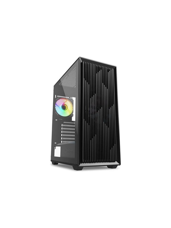 Sharkoon VK2 RGB - tower - ATX - Kabinett - Tower - Svart